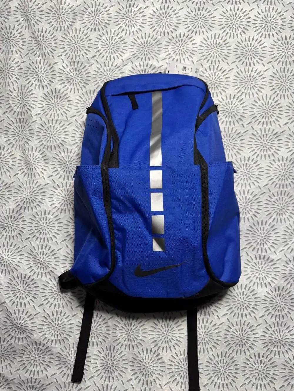 Nike Hoops Elite Pro Backpack in Game Royal Blue Silver BA5554-480